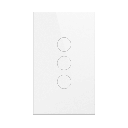(Wifi) Apagador switch inalámbrico WIFI, control de 3 regresos de carga, 110V