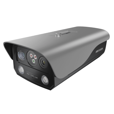 [241104] (HikFire) Cámara IP de Detección Térmica de Incendios / Detección de Llamas y Temperaturas Anormales / 4 Megapíxel (Lente Óptico) + 1 Megapíxel (Lente Térmico) / Compatible con Hik-Connect