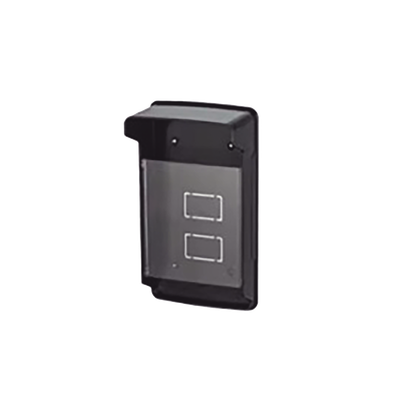 [241679] Carcasa Protectora Universal Color Negro con Tapadera de Acrílico / Medidas 245 × 143 × 83 mm / Compatible con Múltiples Modelos de Control de Acceso