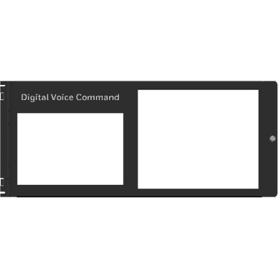 [243138] Placa de 1 Fila para C5AM / para Panel N16X / Serie INSPIRE de NOTIFIER / Color Negro