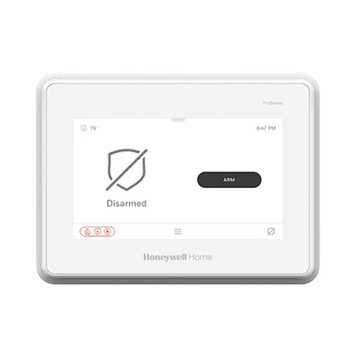 Sistema de Alarma con Pantalla Touch de 7" Compatible con sensores Inalambricos DSC, Bosh, 2GIG,ITI y Serie 5800 agregando el modulo PROTAKEOVR1