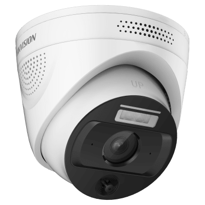 (HikFire) Cámara IP 4 Megapíxel / Detección de Temperatura sin Contacto / Exterior IP66 / Compatible con Hik-Connect / Micrófono y Bocina para Audio de dos Vías