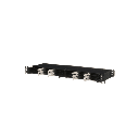 Panel de Distribución de Fibra Óptica, Acepta 18 Cassettes HD Flex en 4 Espacios, Hasta 144 Fibras, 1 UR