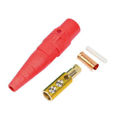[236870] Conector Camlock Macho / 400 Amperes / 600V AC / Sección Cable 50-95 mm² / Compresión por Abrazadera / Plástico Ingeniería / Varios Colores