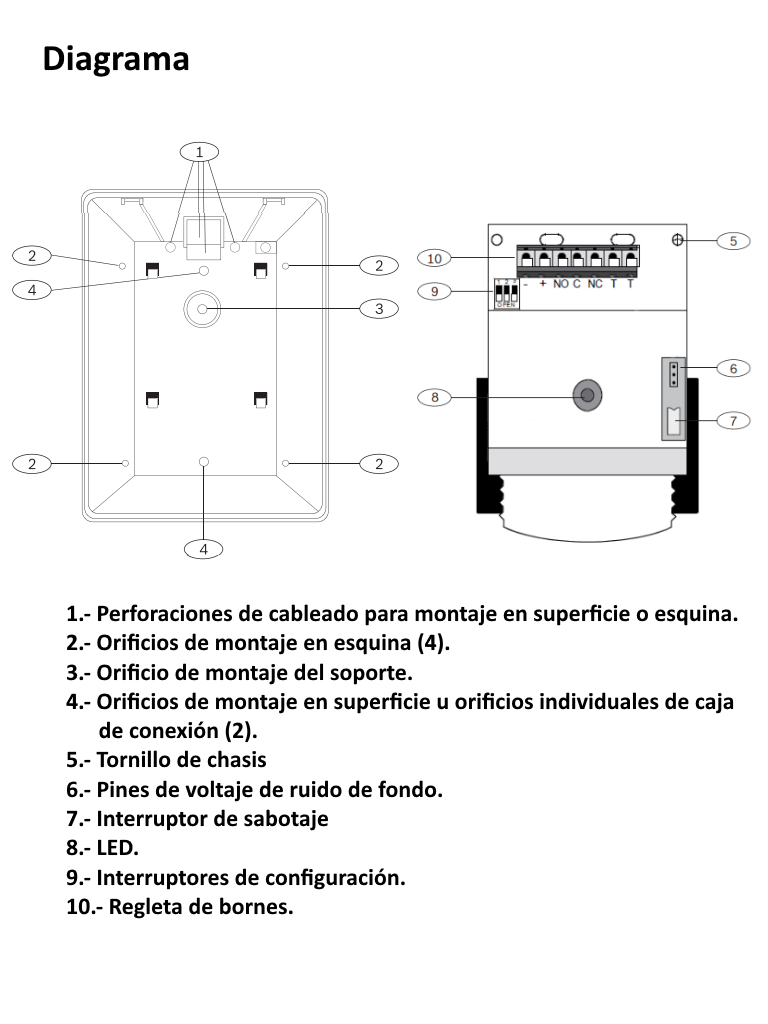 [RBM018019] BOSCH I_DS778 - Sensor PIR de largo alcance / 60M X 5.7M