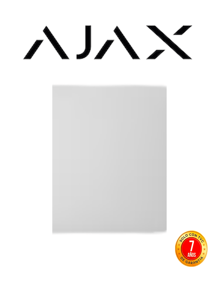 [AJX1220013] Ajax CenterButton (1-gang) - Tapa central para LightCore solución LightSwitch. Para uso con marco de 3 espacios. Color blanco