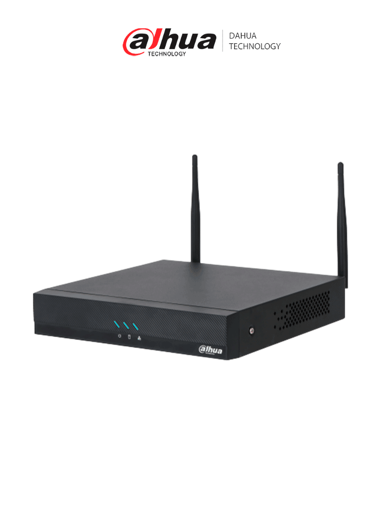 [DHT0180007] DAHUA DHI-NVR2104HC-W - NVR WiFi de 16 MP/ 4 Canales IP/ H.265/ Salidas HDMI &VGA/ 1 Bahía de Disco Duro/ 1 E&S de Audio/ Onvif/ Emparejamiento Automático con IPC WiFi de Dahua/ SMD Plus/ Protección perimetral