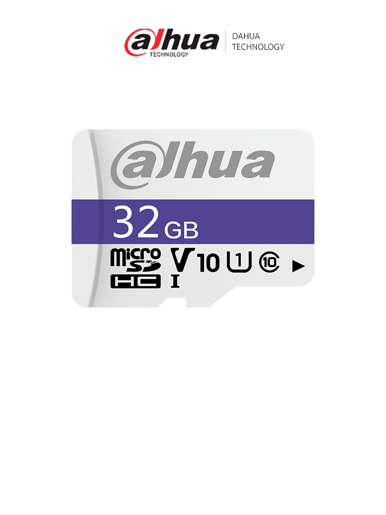 DAHUA DHI-TF-C100/32GB - Dahua Memoria Micro SD de 32 GB UHS-I/ C10/U1/V10/ Velocidad de Lectura 90 MB/s/ Velocidad de Escritura de 15MB/s/ #LoNuevo #MED
