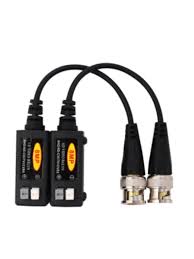 [SXN0410009] SAXXON VB - 01 Par de Transceptores Pasivos 4K  8MP (Video Baluns), Botón Push Superior, Empalmes Ordenados, 4K hasta 150m, 4MP a 200m, 1080p hasta 250m, Soporta HDCVI/HDTVI/AHD/CVBS