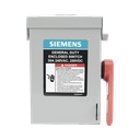 Interruptor de Seguridad GNF221A, 240Vca, 2 polos, 30 Amp, sin portafusibles, Nema 1.