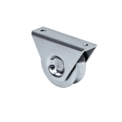 (325V-100) Rueda de 10 cm / Con Capacidad Para Puertas de Hasta 220 Kg / Para Montaje en Superficie / Canal Tipo "V"