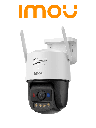 IMOU IPC-U7LN-6V0NE - Titan Pro 6MP P, WIFI, LENTE DE 3.6MM, NIGHT VISIÓN: 30 MTS SD 512GB, ALGO PLAY, 2 LUCES DE ADVERTENCIA ROJAS Y AZUL, AUDIO EN DOBLE VIA, SIRENA DE 125DB DOBLE BANDA 2.4/5G, AURORA.