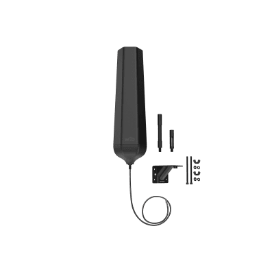 [246647] Antena Hexagonal Exterior HEX 360 / 617-894 MHz 6.0 dBi / 1000-1710 MHz 7.5 dBi / 1710-2200 MHz 7.0 dBi / Omnidireccional / Compatible Todas Operadoras Norteamericanas / Material ASA IP67 / VSWR <2.5:1 / Potencia Máxima 10W / Incluye Montaje de 