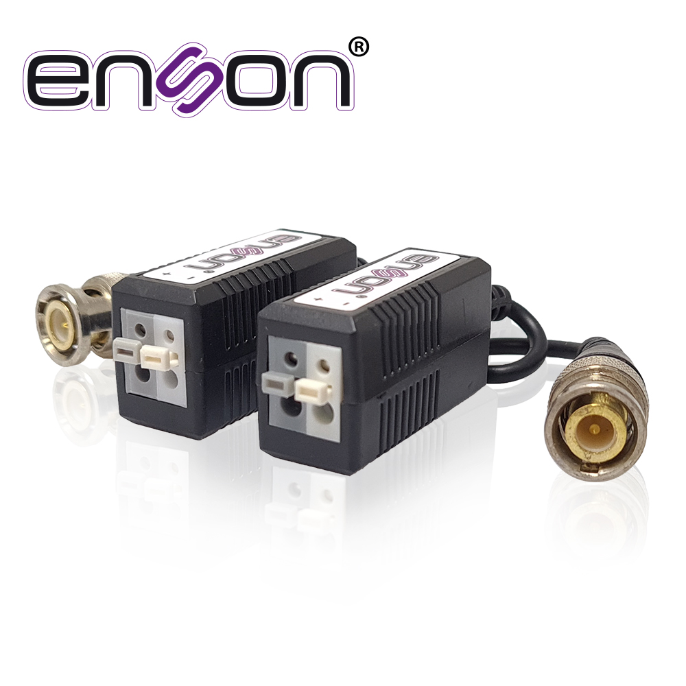 [TH002ENS01] TRANSCEPTORES HD 2MP ENSON ENS-VT100 AHD/TVI/CVI PUSH-IN CON CONECTOR, AISLADOR DE RUIDO Y PROTECTOR DE VOLTAJE. CONECTOR 100% COBRE
