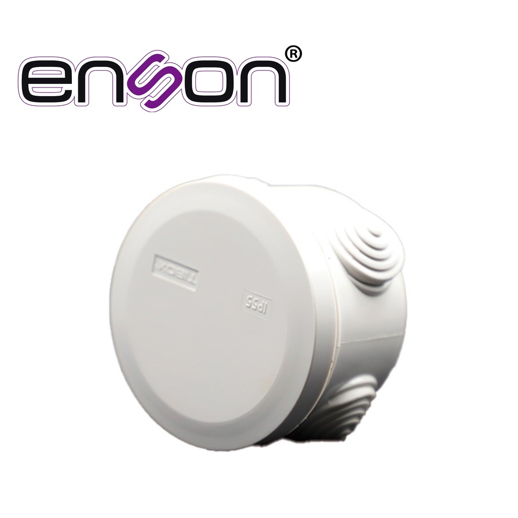 [INS21ENS07] CAJA PLASTICA TIPO ESTANCA CIRCULAR ENSON ENS-PCC70 FABRICADA EN PLASTICO ABS GRIS DE ALTA RESISTENCIA / DIMENSIONES 70 × 48 MM / GRADO DE PROTECCION IP55 / TAPA A PRESION SIN TORNILLOS / IDEAL PARA APLICACIONES ELECTRICAS Y ELECTRONICAS EN INTERIOR O EXTERIOR / COMPATIBLE CON GLANDULA ENS-CG20
