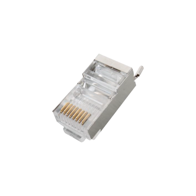 [68810] Conector RJ45 para Cable FTP/STP Categoría 5E - Blindado con pin a tierra