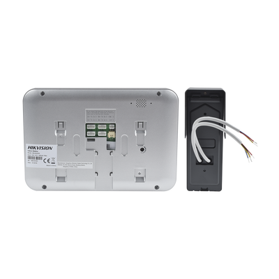 [195571] Kit de Videoportero Analógico con Pantalla LCD a Color de 7" / Frente de Calle para Exterior IP65 / Salida de Relevador 