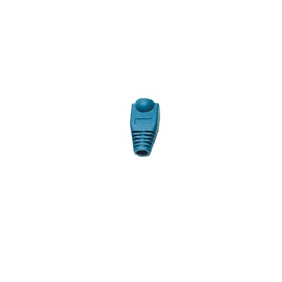 [65987] Bota Plástica para protección de Plug RJ45, Color Azul