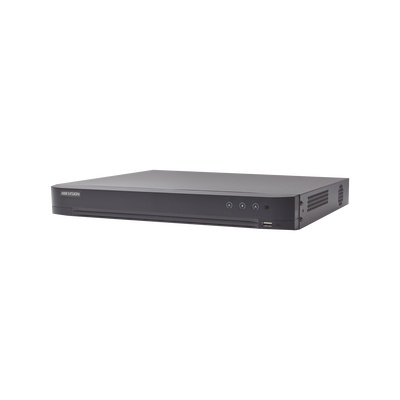 [192928] DVR 8 Canales TurboHD + 4 Canales IP / 5 Megapixel Lite - 3K Lite / Acusense (Evita falsas alarmas) / Audio por Coaxitron / 1 Bahía de Disco Duro / Reconocimiento Facial (Base de Datos) / H.265+ / Salida de Video en Full HD