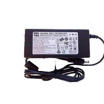 [70645] Fuente de Poder Regulada 12 Vcc / 3.3 Amp. / Conector 5.5 mm / Recomendado para DVR´s y PTZ TURBOHD
