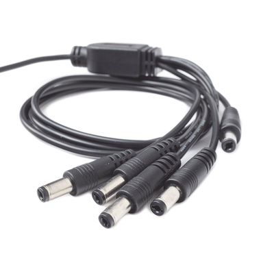 [37550] Cable con 5 Vías para Alimentar 4 Cámaras TURBOHD y DVR TURBOHD epcom / HIKVISION