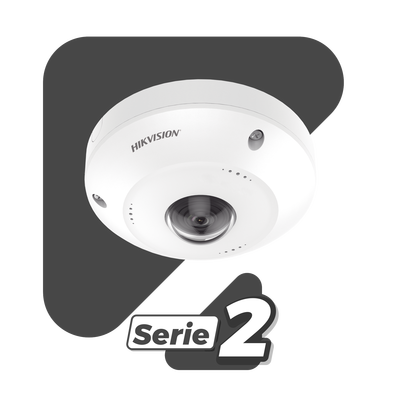 [189350] Fisheye IP 4 Megapixel / Panorámica 180° - 360° / Exterior IP67 / IK10 / PoE / Múltiples Vistas por iVMS-4200