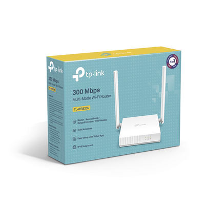 [172190] Router Inalámbrico WISP, 2.4 GHz, 300 Mbps, 2 antenas externas omnidireccional 5 dBi, 2 Puertos LAN 10/100 Mbps, 1 Puerto WAN 10/100 Mbps