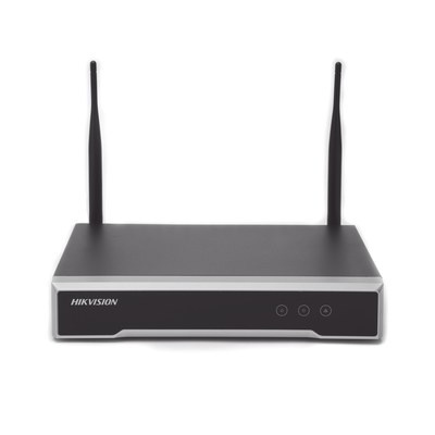 [189287] NVR 4 Megapixel / 4 canales IP / 1 Bahía de Disco Duro / 2 Antenas Wi-Fi / Salida de Vídeo Full HD