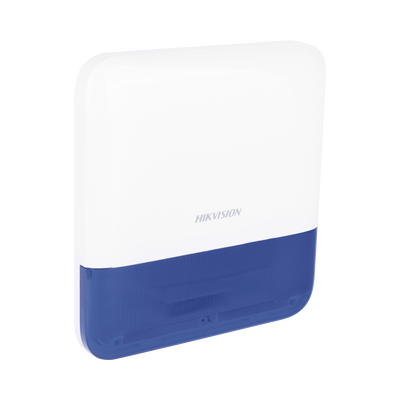 [189895] (AX PRO) Sirena Inalámbrica con Estrobo Azul para Exterior IP65 / 110 dB