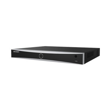 [194835] (ACUSENSE / Evita Falsas Alarmas) NVR 12 Megapixel (4K) / Reconocimiento Facial / 8 Canales IP / Base de Datos / 8 Puertos PoE+ / 2 Bahías de Disco Duro / Switch PoE 300 mts Modo Extendido / Soporta Función Time Lapse