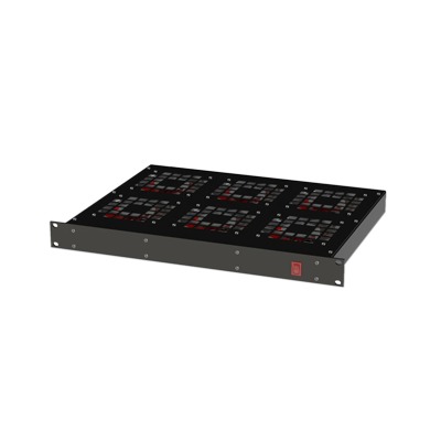 [72974] Ventilador para Rack 19" con 6 Abanicos. Entrada: 110 Vca