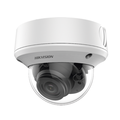 [164061] Domo TURBOHD 4K (8 Megapixel) / Lente Mot. 2.7 a 13.5 mm / 40 mts IR EXIR / IP67 / 12 Vcc / 24 VCA / TVI-AHD-CVI-CVBS / 9 a 15 Vcc