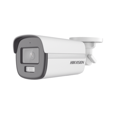 [196365] Bala TURBOHD 3K (5 Megapixel) / Lente 3.6 mm / Micrófono Integrado / Imagen a Color 24/7 (ColorVu) / Luz Blanca 40 mts / Exterior IP67 / dWDR / 4 Tecnologías / Metal