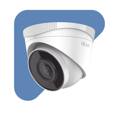 [195034] HiLook Series / Turret IP 4 Megapixel / 30 mts IR / Exterior IP67 / PoE / Lente 2.8 mm / WDR 120 dB / ONVIF