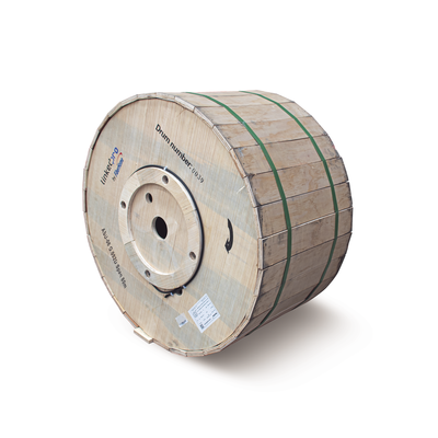 [183609] Carrete de 4 km de Fibra Óptica Aérea Mini ADSS (ASU) G.652D, Monomodo de 6 Hilos, Exterior, Span 80, Loose Tube