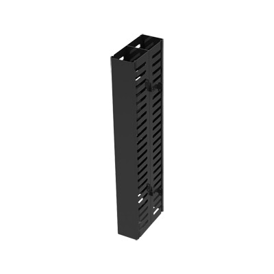 [77107] Kit organizador vertical de cable doble para rack abierto de 24 unidades