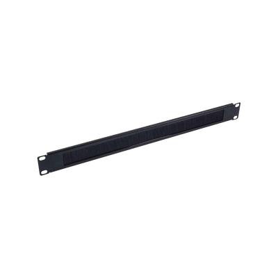 [93380] Panel ciego tipo cepillo color Negro, 19in 1UR