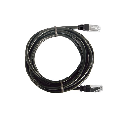 [66113] Cable de Parcheo FTP Cat6 - 1.0m. - Negro 