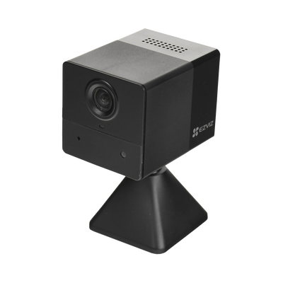 [207952] Mini Cámara IP Inalámbrica Con Batería Recargable (Cero Cables) / 2 Megapíxel  / Uso en Interior / Grabación en la Nube / Base Magnética Para Adherirla a Superficies Metálicas