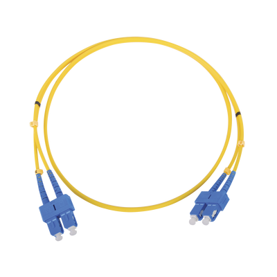 [85948] Jumper de Fibra Óptica Monomodo SC/SC Duplex de 1 metro 