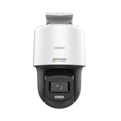 [209170] Domo PT IP 4 Megapixel / Lente 4 mm  / Luz Blanca 30 mts / dWDR  / PoE / IP66 / Micrófono y Bocina Interconstruido / Micro SD / Incluye Montaje de Pered y Techo