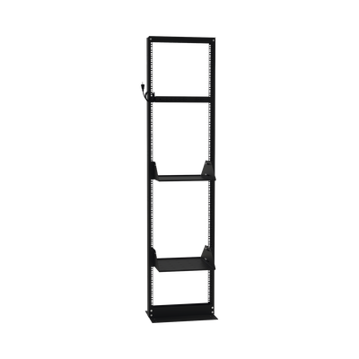 [191505] Kit de Rack Estándar 19", 45 UR con 2 Charolas  y PDU (8 tomas). Ideal para UPS y Servidores tipo Torre.