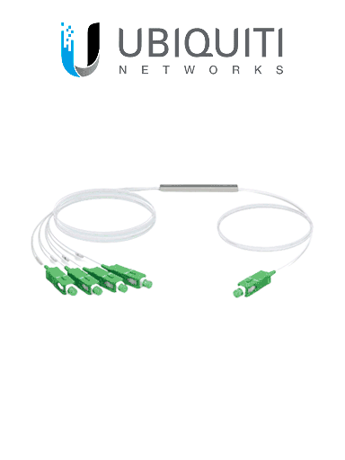 [UBI1940001] UFiber Splitter (Divisor Óptico) PLC 1 x 16, con conectores SC/APC