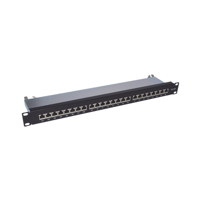 [171790] Panel de parcheo de impacto (110) blindado de 24 puertos Cat6A