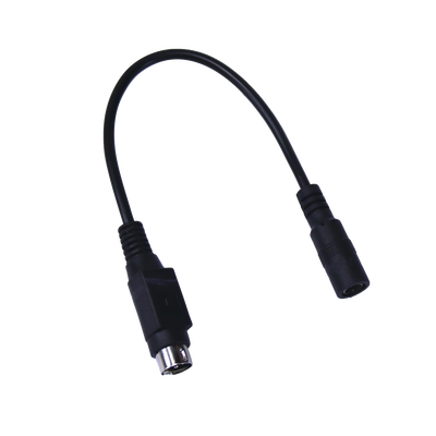 [190252] Adaptador Universal DC Hembra a Minidin 4 Pines Macho / Recomendado para DVR´s epcom / HIKVISION