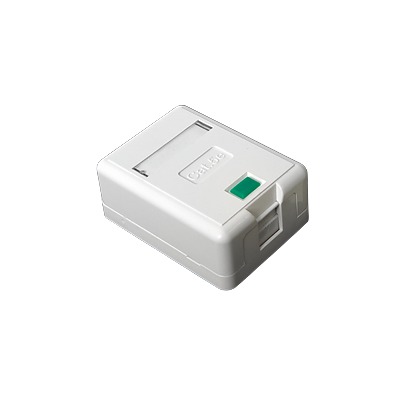 [65997] Caja de pared con 1 puerto Keystone, no incluye jack