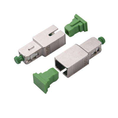 [164408] Atenuador óptico macho-hembra con conector SC/APC de 15dB para fibra Monomodo 