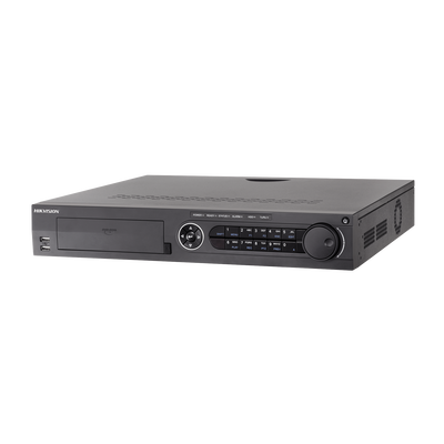 [211961] DVR 32 Canales TurboHD + 32 Canales IP / 8 Megapixel (4K) / 4 Bahías de Disco Duro / RAID 0,1,5,6,10 / POS / Videoanalisis / 16 Entradas de Alarma