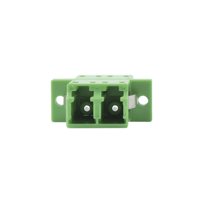 [155737] Módulo acoplador de fibra óptica duplex LC/APC a LC/APC compatible con fibra Monomodo