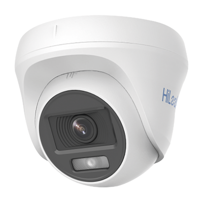 [196309] Turret TURBOHD 1080p / Imagen a Color 24/7 / Lente 2.8 mm / ColorVu Lite / Luz Blanca 20 mts / Uso en interior / Policarbonato